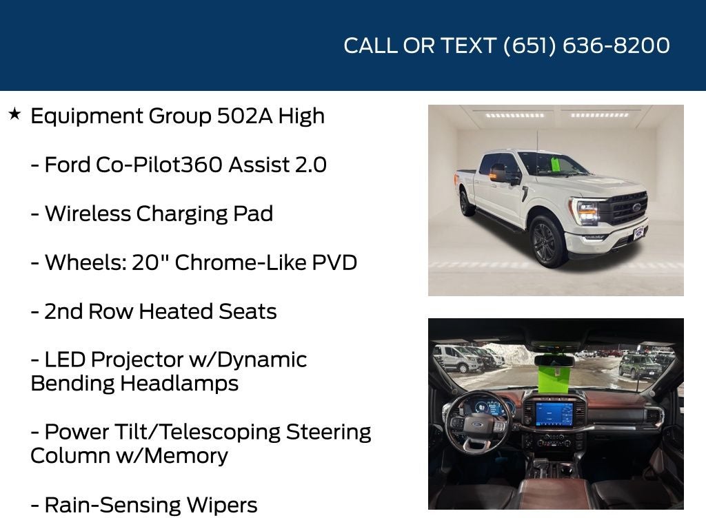 2023 Ford F-150 Lariat Sport Appearance Package