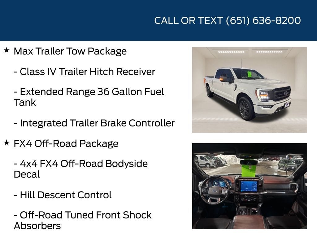 2023 Ford F-150 Lariat Sport Appearance Package