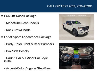 2023 Ford F-150 Lariat Sport Appearance Package