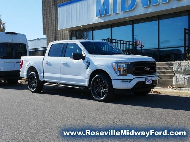 Used 2021 Ford F-150 XLT with VIN 1FTFW1E85MFC25546 for sale in Roseville, Minnesota