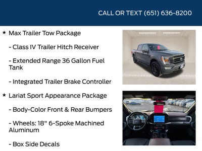 2021 Ford F-150 Lariat Sport Appearance Package