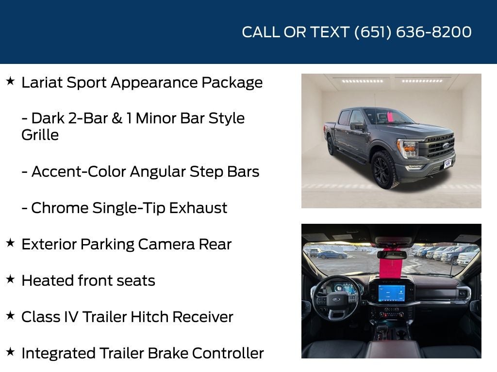 2021 Ford F-150 Lariat Sport Appearance Package