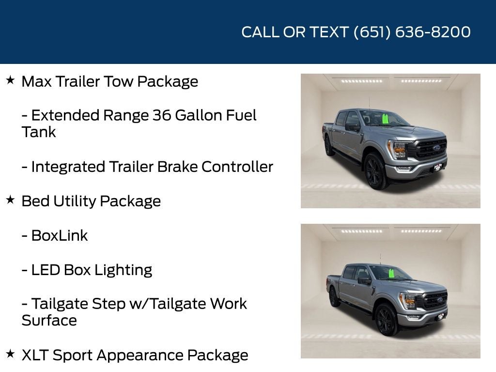 2023 Ford F-150 XLT Max Trailer Tow Package