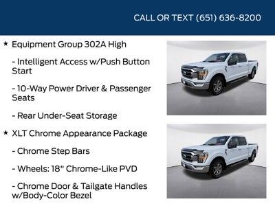 2021 Ford F-150 XLT Chrome Appearance Package