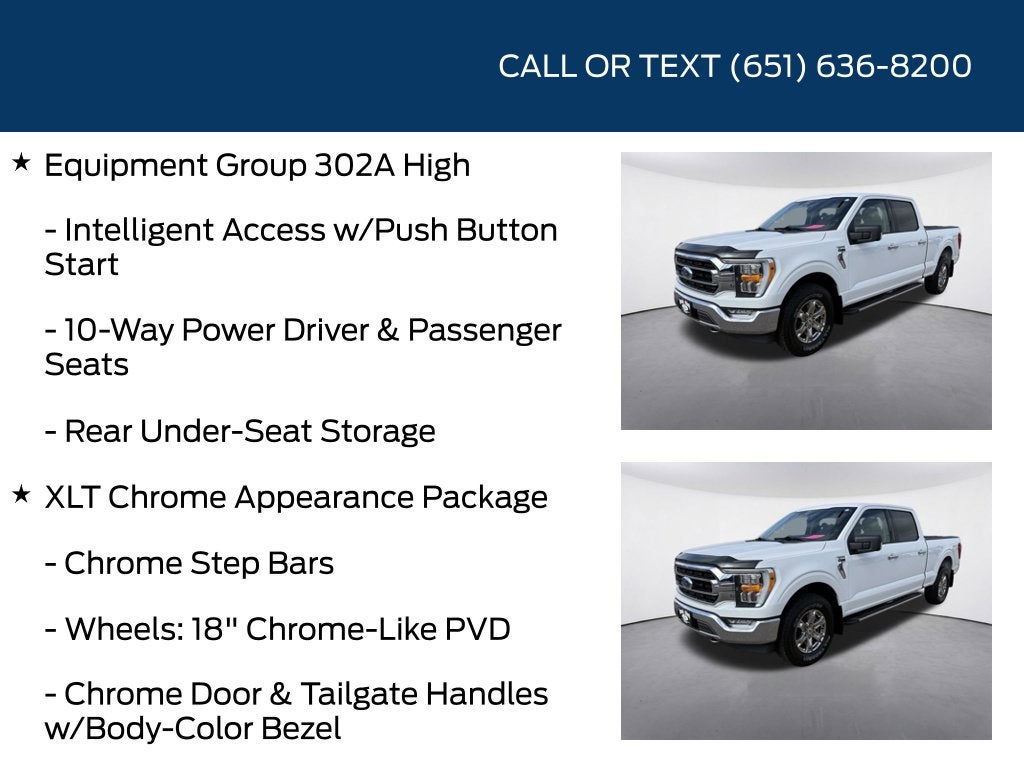 2021 Ford F-150 XLT Chrome Appearance Package