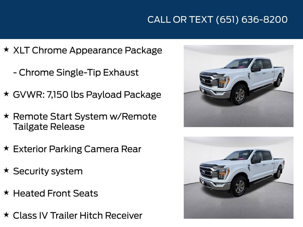 2021 Ford F-150 XLT Chrome Appearance Package