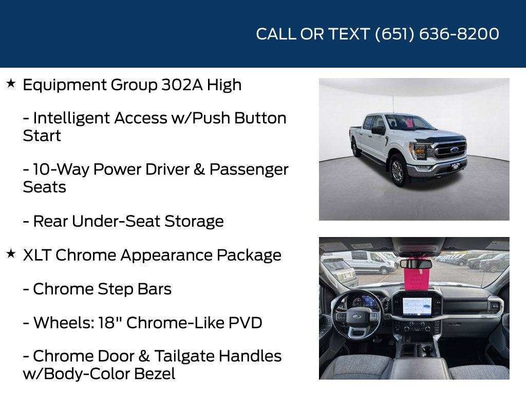 2021 Ford F-150 XLT Chrome Appearance Package