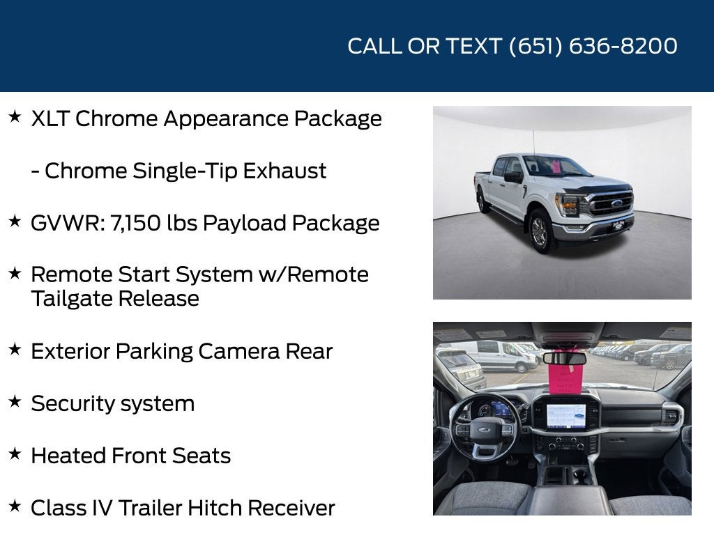 2021 Ford F-150 XLT Chrome Appearance Package