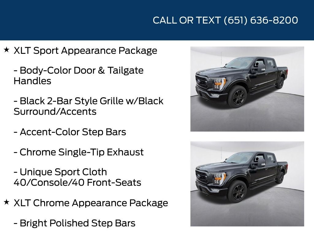 2022 Ford F-150 XLT Sport Appearance Package