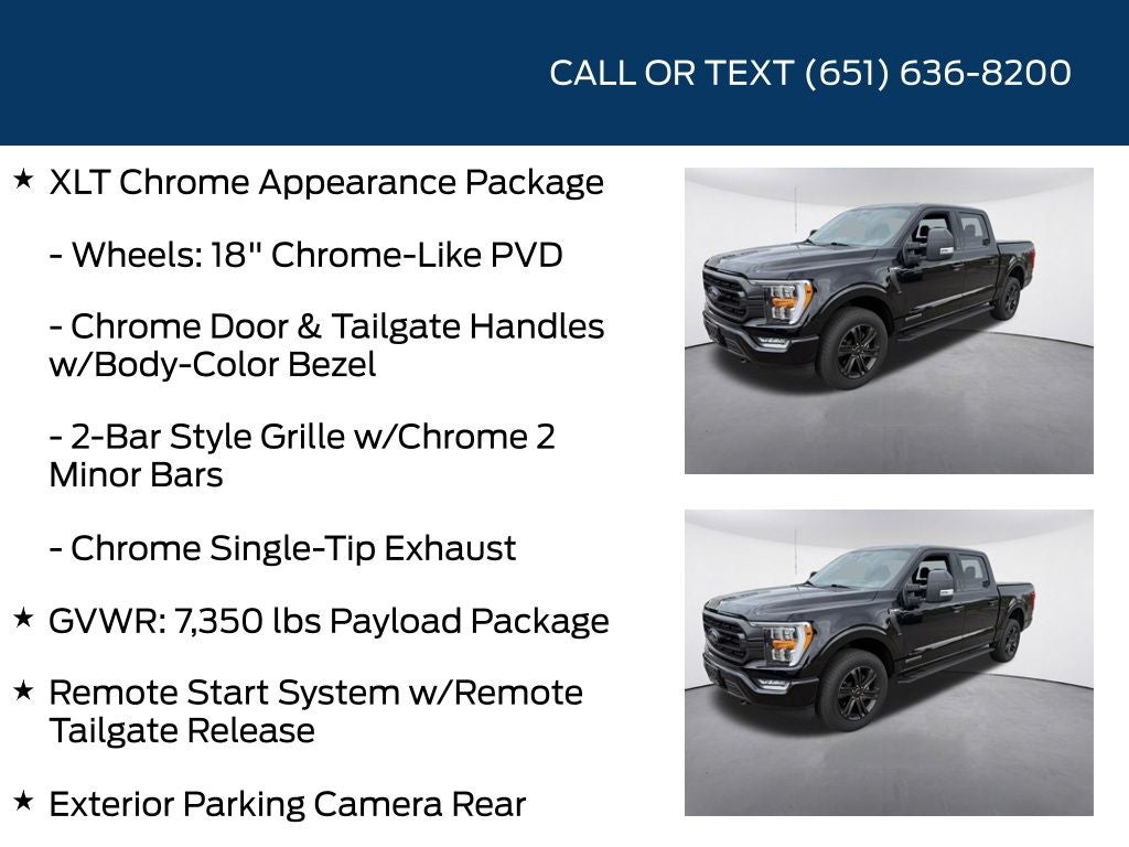 2022 Ford F-150 XLT Sport Appearance Package