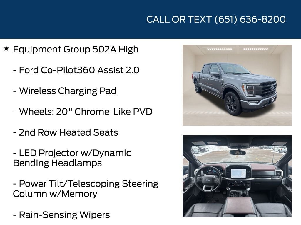 2023 Ford F-150 Lariat Sport Appearance Package