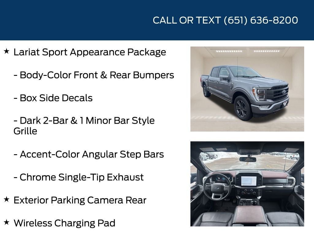 2023 Ford F-150 Lariat Sport Appearance Package