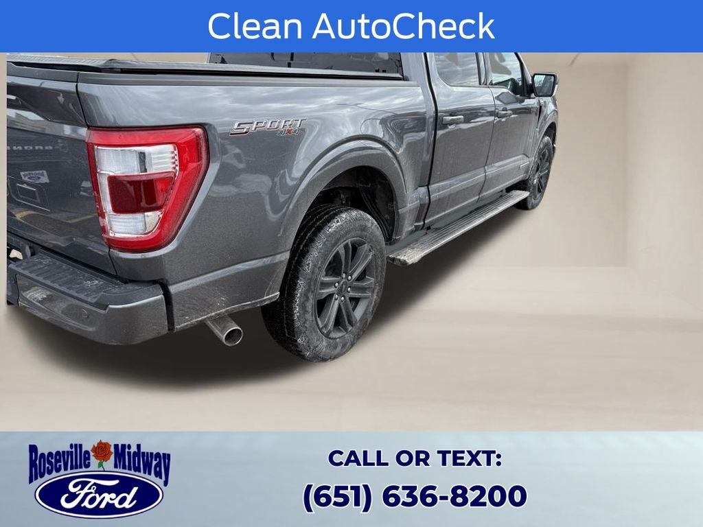Used 2023 Ford F-150 Lariat with VIN 1FTFW1ED4PFC21425 for sale in Roseville, Minnesota
