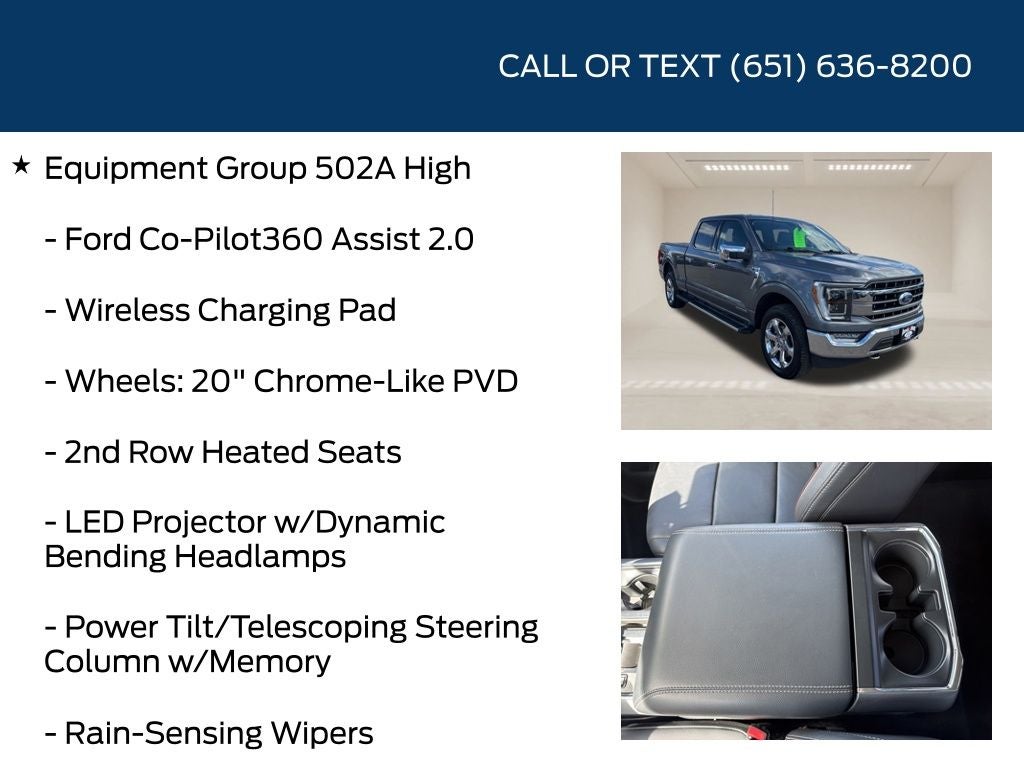 2023 Ford F-150 Lariat Chrome Appearance Package