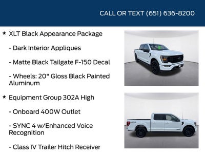 2023 Ford F-150 XLT Black Appearance Package