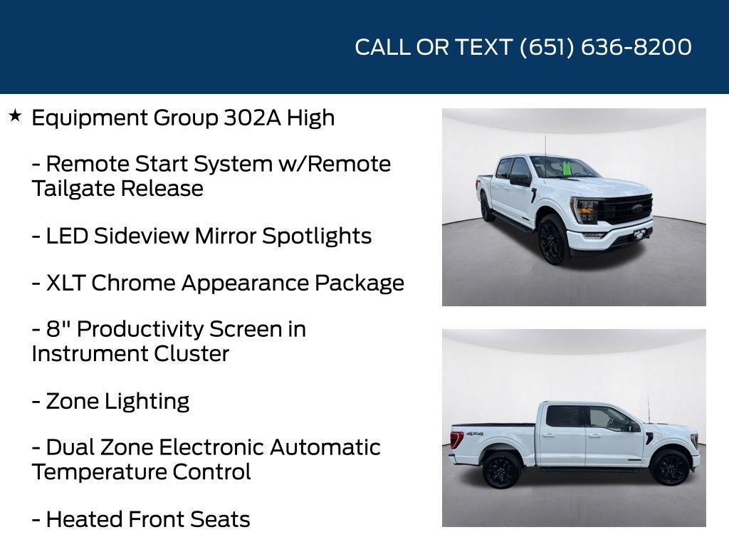 2023 Ford F-150 XLT Black Appearance Package