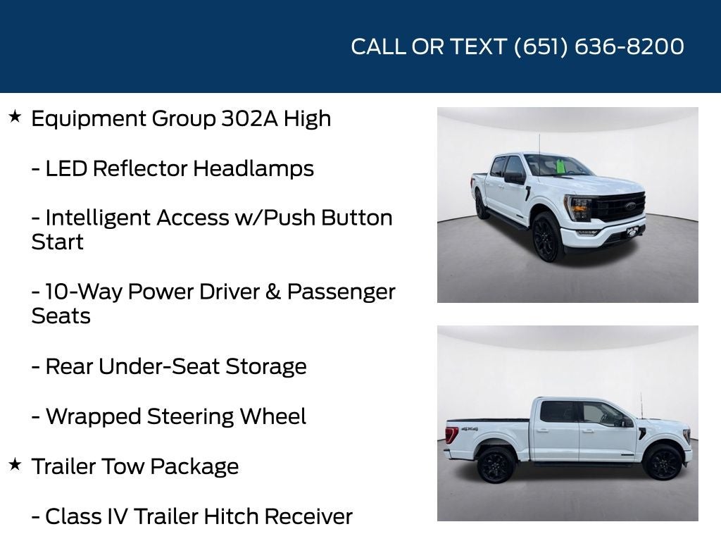 2023 Ford F-150 XLT Black Appearance Package