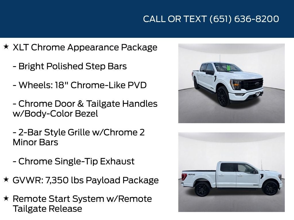 2023 Ford F-150 XLT Black Appearance Package