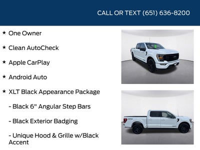 2023 Ford F-150 XLT Black Appearance Package