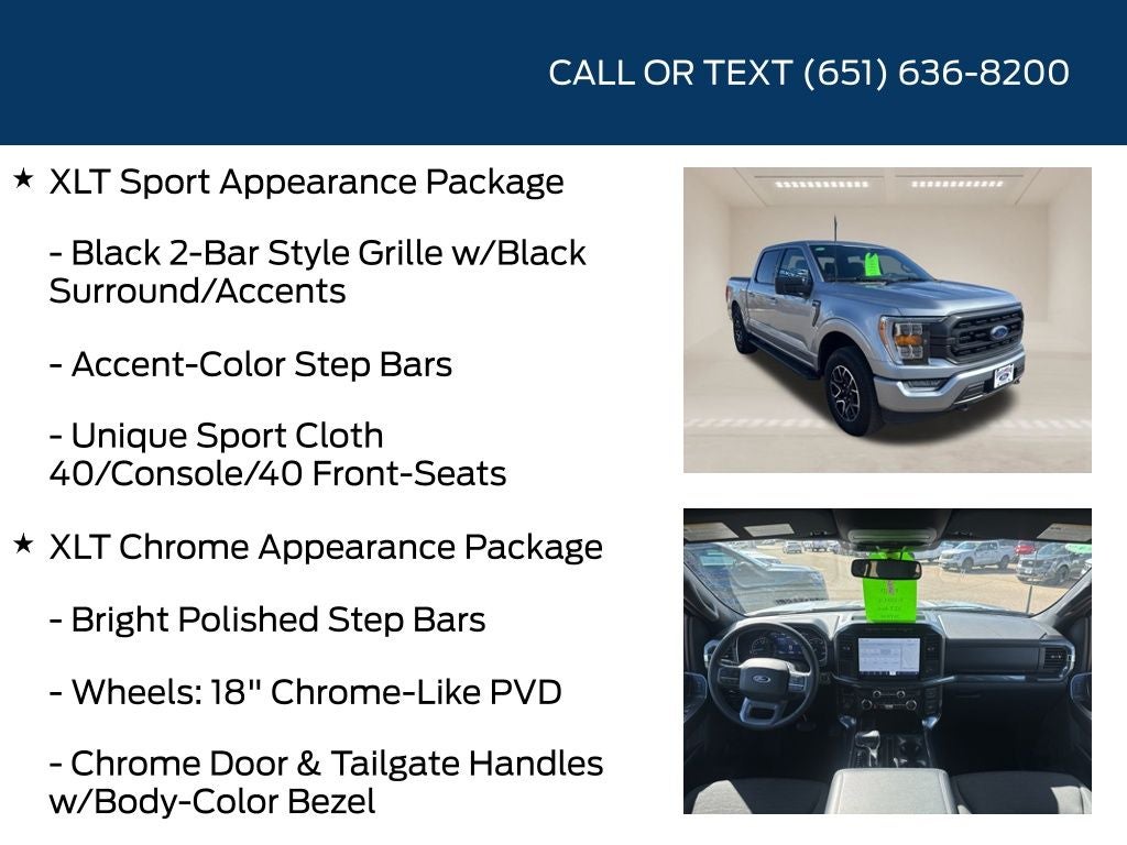 2023 Ford F-150 XLT Sport Appearance Package