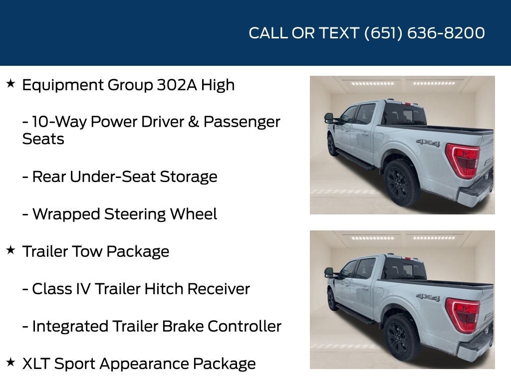 2023 Ford F-150 XLT Black Appearance Package