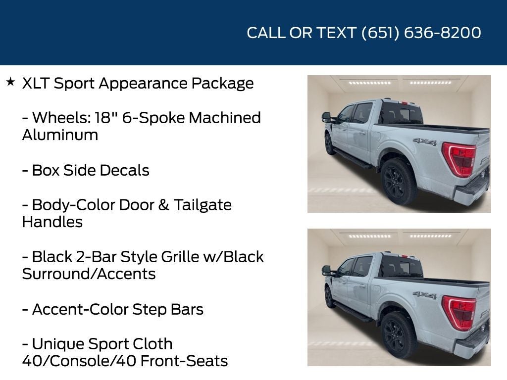 2023 Ford F-150 XLT Black Appearance Package