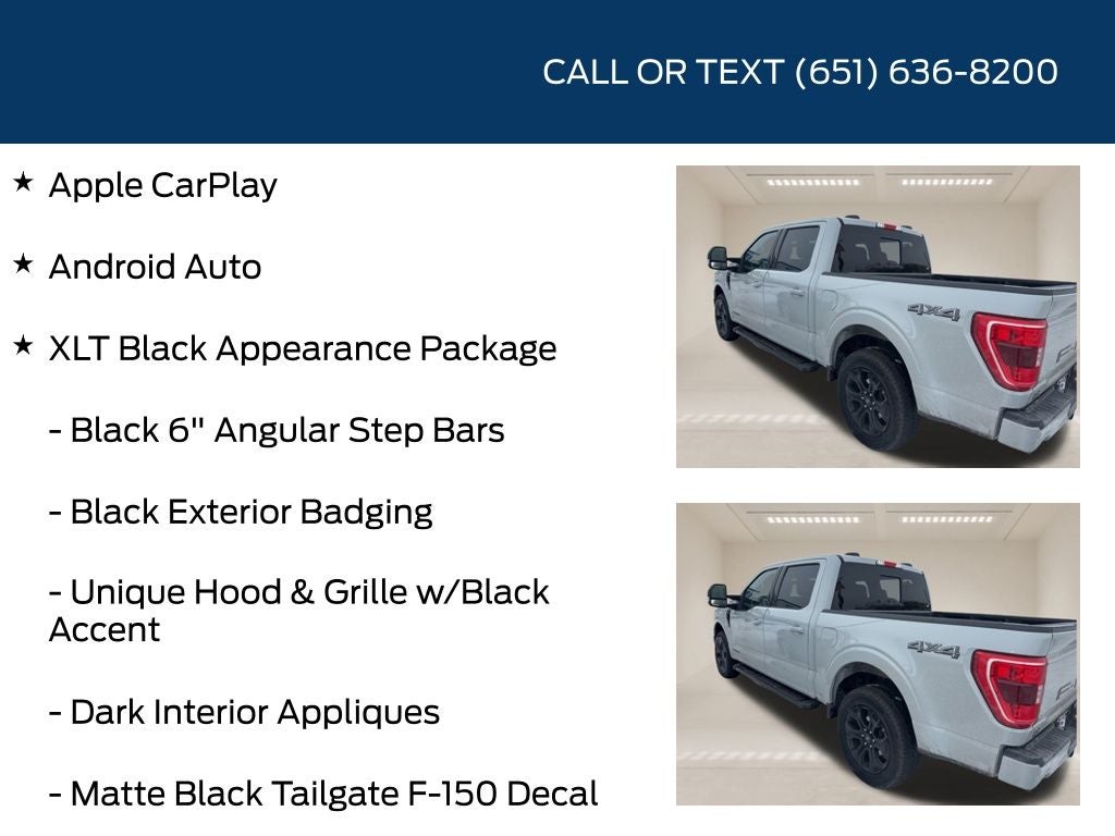 2023 Ford F-150 XLT Black Appearance Package
