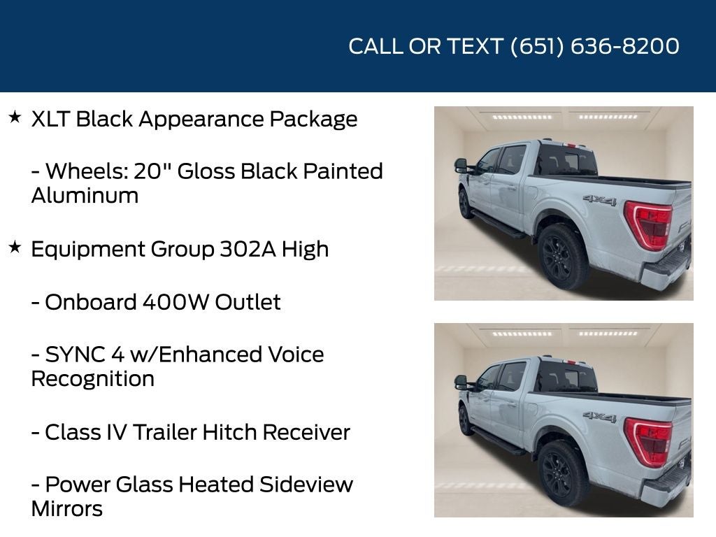 2023 Ford F-150 XLT Black Appearance Package