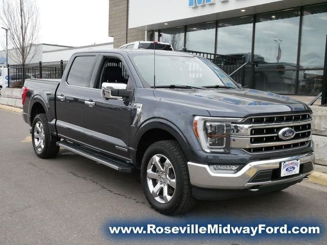 Used 2021 Ford F-150 Lariat with VIN 1FTFW1ED9MFB78759 for sale in Roseville, Minnesota