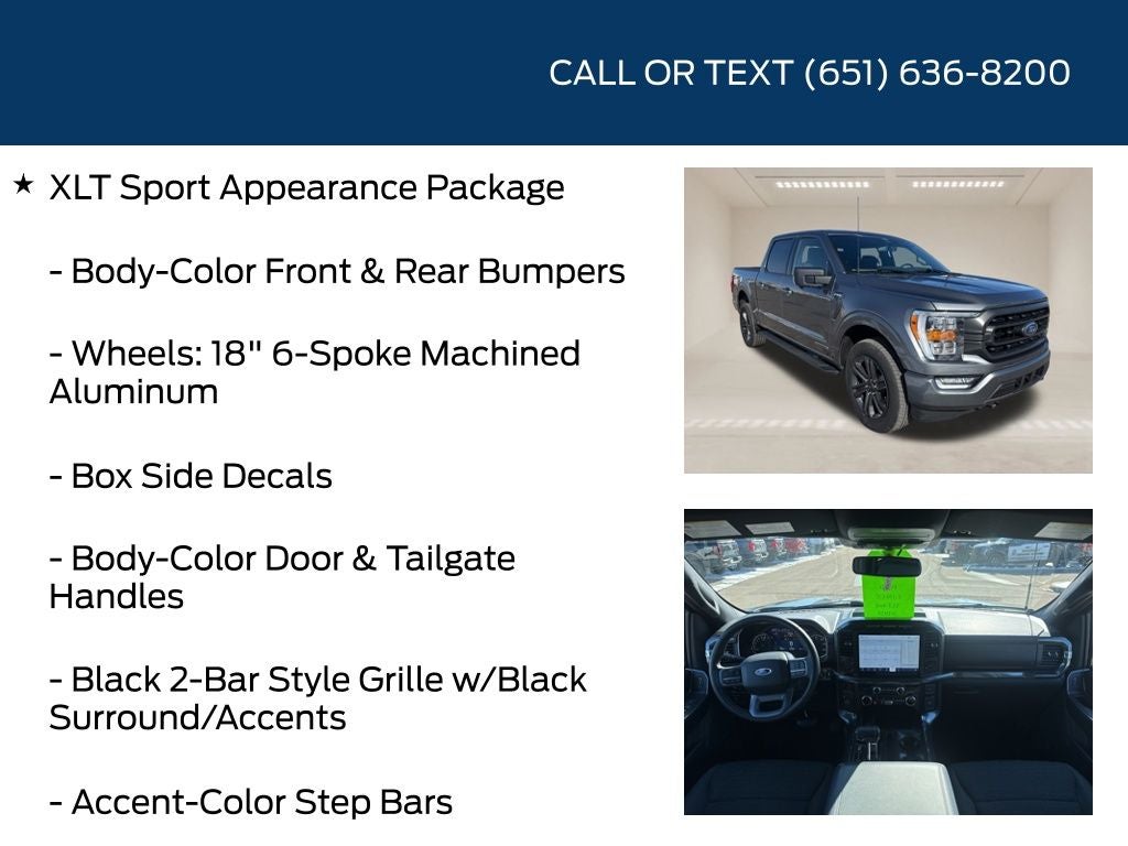 2023 Ford F-150 XLT Sport Appearance Package