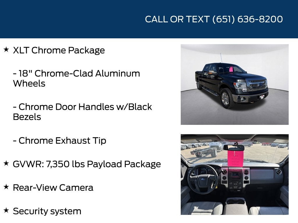 2014 Ford F-150 XLT Chrome Package