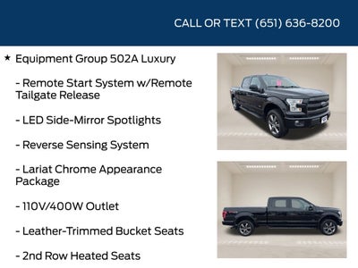 2016 Ford F-150 Lariat Sport Appearance Package