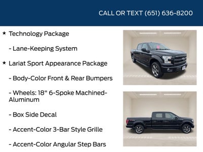 2016 Ford F-150 Lariat Sport Appearance Package