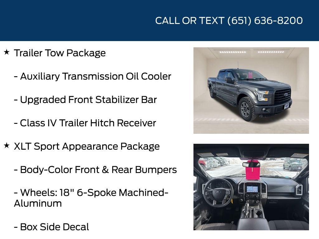2016 Ford F-150 XLT Sport Package