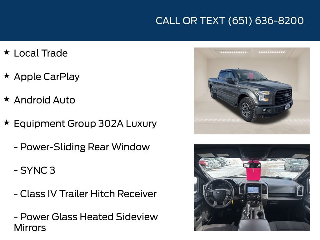 2016 Ford F-150 XLT Sport Package