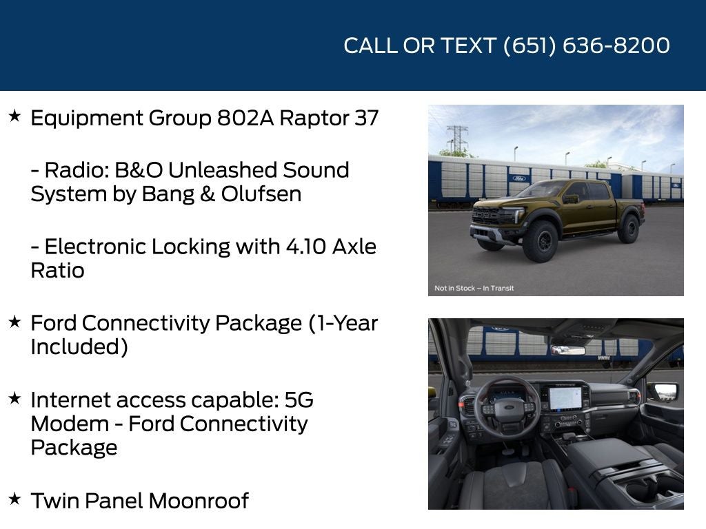 2026 Ford F-150 Raptor