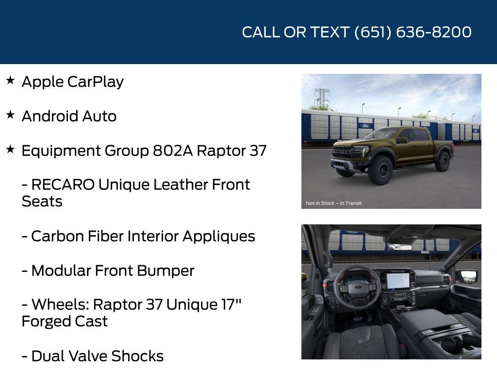 2026 Ford F-150 Raptor