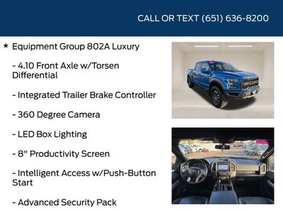 2019 Ford F-150 Raptor Technology Package