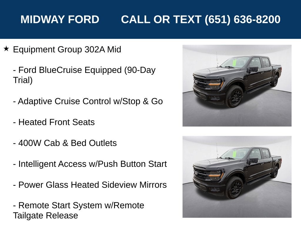 2024 Ford F-150 XLT Black Appearance Package