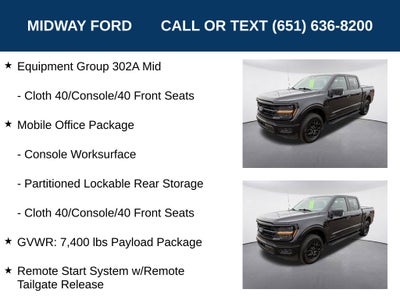 2024 Ford F-150 XLT Black Appearance Package