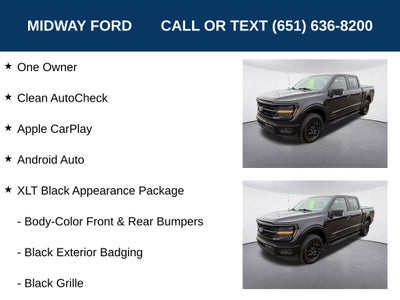 2024 Ford F-150 XLT Black Appearance Package