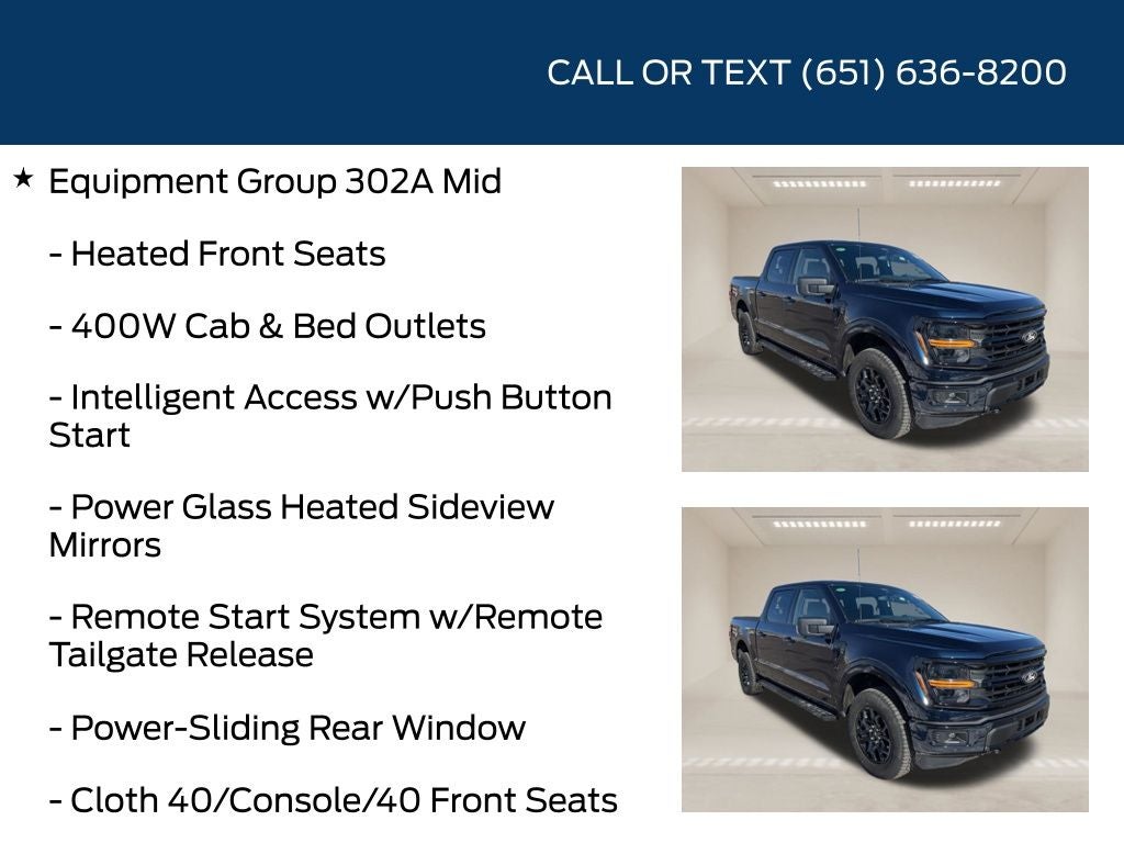 2024 Ford F-150 XLT Black Appearance Package