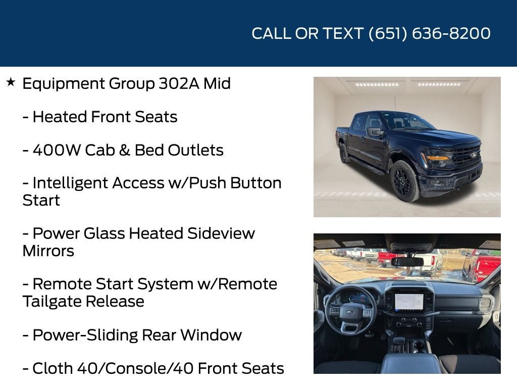 2024 Ford F-150 XLT Black Appearance Package