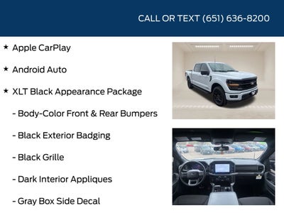 2025 Ford F-150 XLT Black Appearance Package