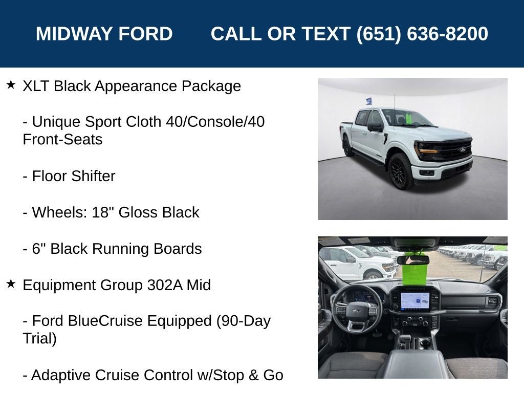 2024 Ford F-150 XLT Black Appearance Package