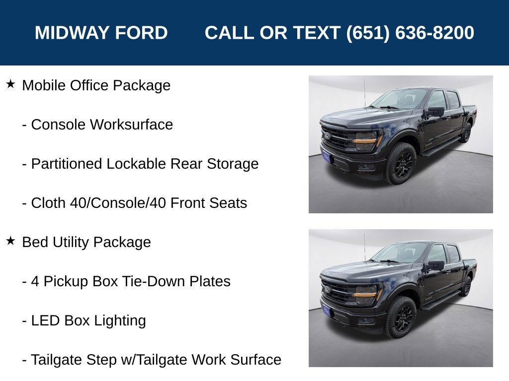2024 Ford F-150 XLT Black Appearance Package