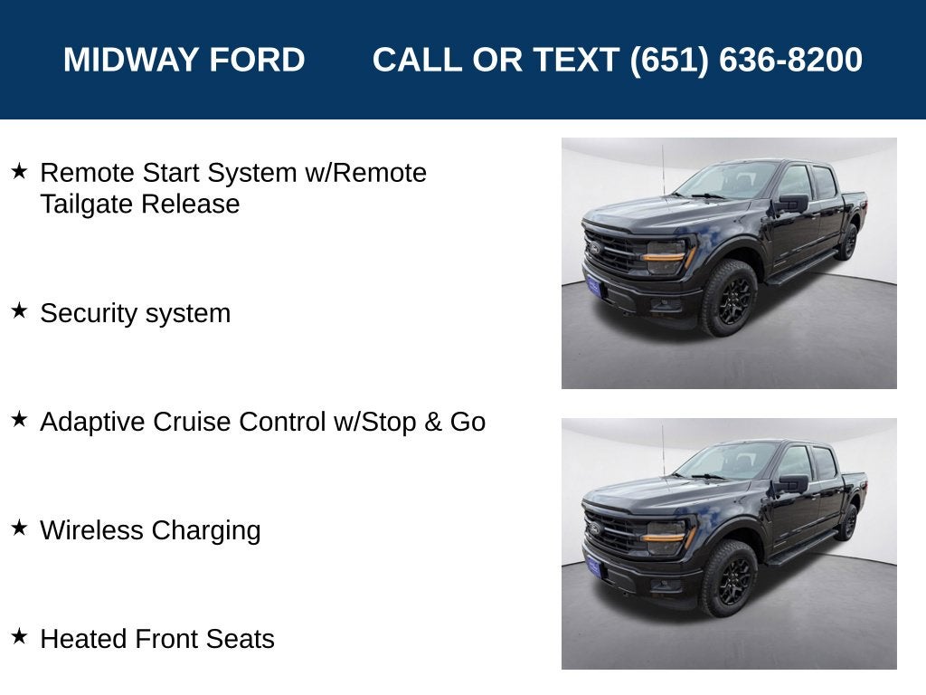 2024 Ford F-150 XLT Black Appearance Package