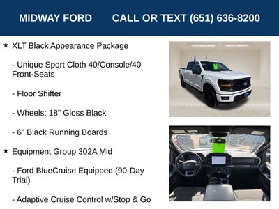 2024 Ford F-150 XLT Black Appearance Package