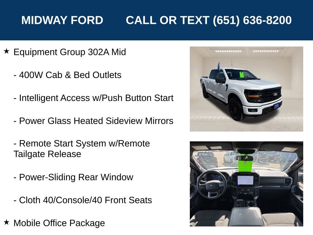 2024 Ford F-150 XLT Black Appearance Package