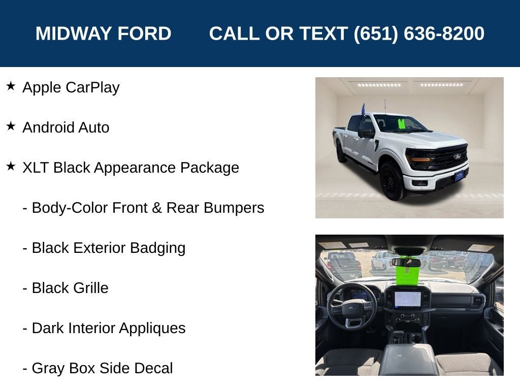 2024 Ford F-150 XLT Black Appearance Package